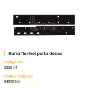 BARRA FLEXIVEL PORTA DEDOS 30 PÉS DIR 84230256