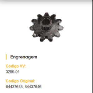 ENGRENAGEM ELEVADOR DE GRAOS 84437648